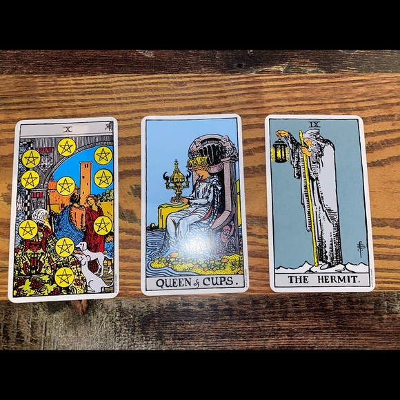 The Rider Tarot Deck + drawstring carrying tarot bag - Picture 2 of 2